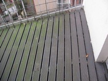 Terrassenabdichtung mit Dämmung, vorhandener Holzbelag wurde wieder verlegt