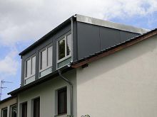 Steildachsanierung mit Gauben Erstellung vorne und hinten