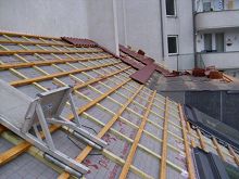 Steildachsanierung mit Aufsparrendämmung